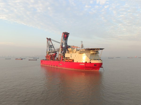 JSD6000 sea trial