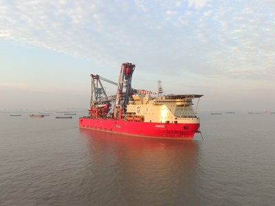 JSD6000 sea trial