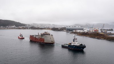 Olympic Arrival yno 318 CSOV Ulstein Verft photo Uavpic