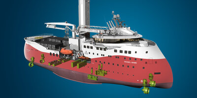 SX222 ULSTEIN June23 Power System See Through blue