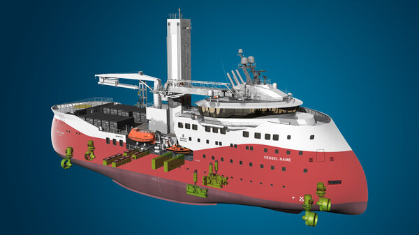 SX222 ULSTEIN June23 Power System See Through blue