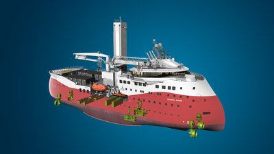 SX222 ULSTEIN June23 Power System See Through blue 85pst