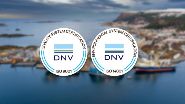 ISO 14001 and 9001 certified