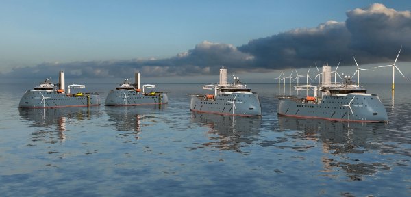 ULSTEIN SX222 CSOV design for J.P. Morgan