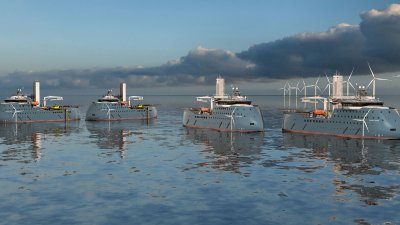 ULSTEIN SX222 CSOV design for J.P. Morgan