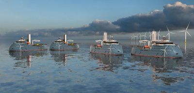 ULSTEIN SX222 CSOV design for J.P. Morgan