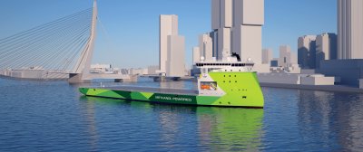 Methanol powered UDS BV vessel