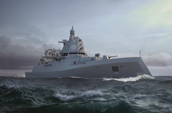 Frigate illustration thyssenkrupp Marine Systems