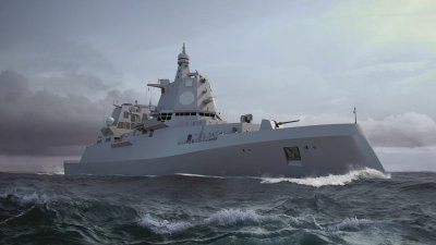 Frigate illustration thyssenkrupp Marine Systems