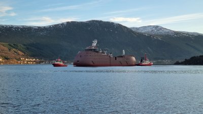 2025 CSOV arrival Yno 323 Ulstein Verft 2