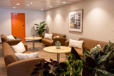 Lounge area