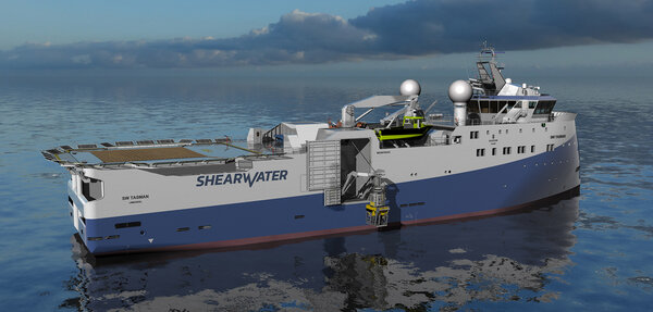 ULSTEIN SX124 design Shearwater ROV operations