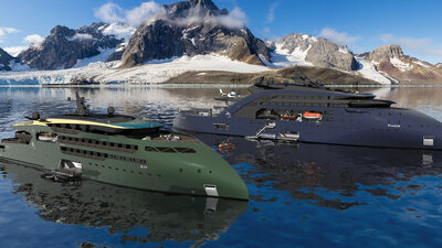 Concept designs ULSTEIN THOR and ULSTEIN SIF joint operations