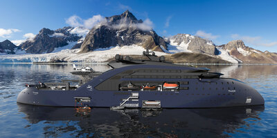Concept design ULSTEIN THOR for replenishment powering.