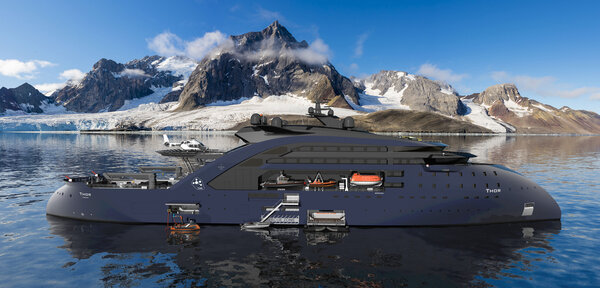 Concept design ULSTEIN THOR for replenishment powering.