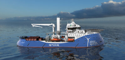 ULSTEIN SX195 Shanghai Electric Jan22 Sea SB Side