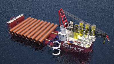The 'Alfa Lift' semi-submersible vessel for Seaway 7,