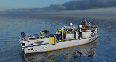 ULSTEIN SX134 Seismic Research Vessel.