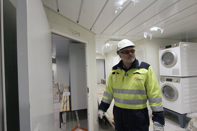 Nexans Aurora laundry room