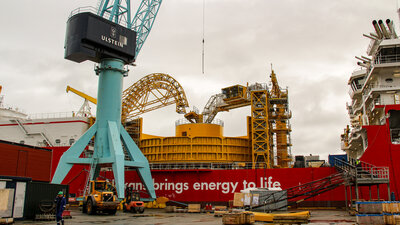 The MAATS Tech equipment has been successfully installed on the Nexans Aurora.