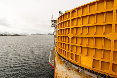 Outer part of the carousel.