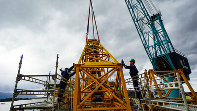 Big-sized equipment.