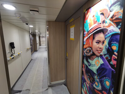 Corridor on the Ocean Explorer.