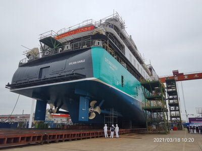 Aft view of the Sylvia Earle.