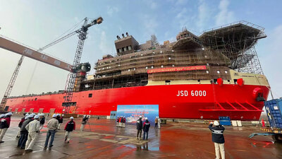 The JSD6000 launch ceremony