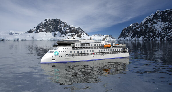 Aurora Expeditions' second X BOW® cruise vessel, the 'Sylvia Earle.'