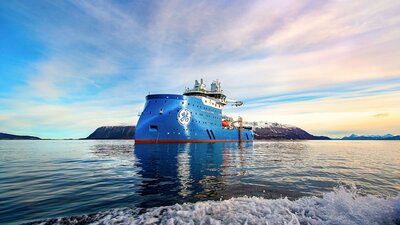 BS Offshore's Service Operation Vessel 'WINDEA JULES VERNE', designed and built by Ulstein.