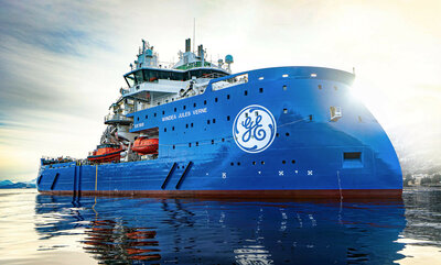 WINDEA JULES VERNE, a Service Operation Vessel for the offshore wind industry.