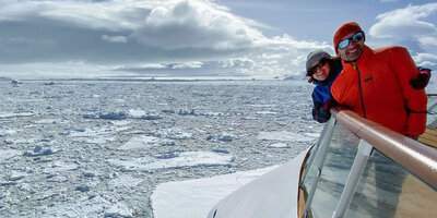 'Greg Mortimer' bow area, photo by Peter Szyszka.