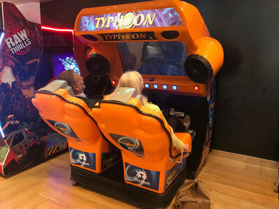 The deputy CEO and CEO of Ulstein Group, Tore and Gunvor, in friendful combat.