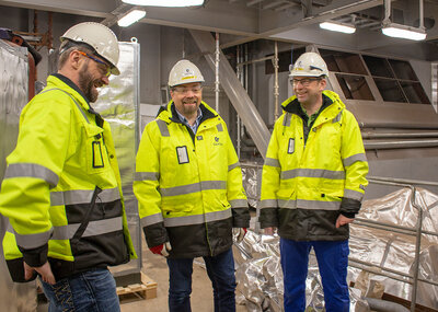 Good colleagues in Color Line.