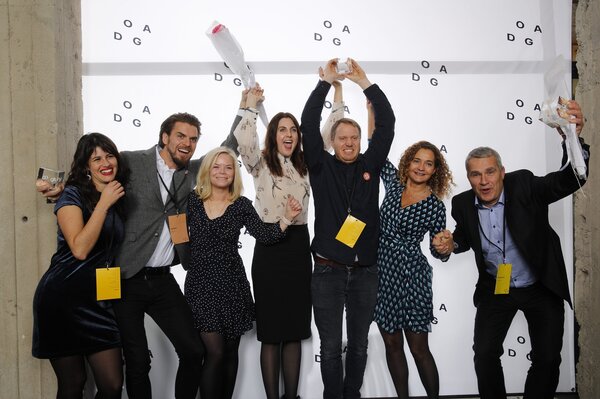 DOGA Award winners, Jonas Wenström at Ulstein Power & Control to the far right.