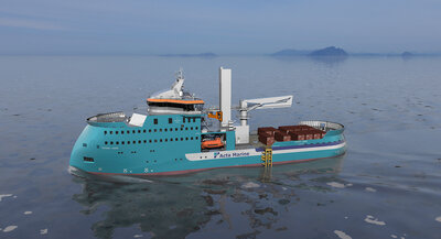 The SX195 designed CSV vessel is designed by Ulstein and contracted by Acta Marine.