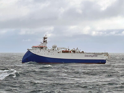SW Tasman before conversion, photo courtesy: Shearwater