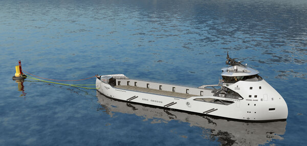 Aft charging in the Ulstein full electric PSV