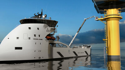 Ulstein has developed a full electric PSV