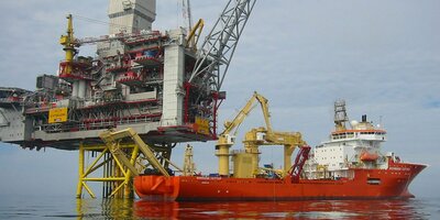 The converted Normand Cutter at work