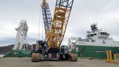 Havila Jupiter beltekran Terex