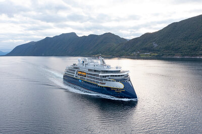 National Geographic Resolution on sea trial in the fjords of Norway CR Ulstein Group uavpic com