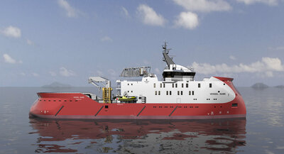 SX175 Ulstein May15 Sea SB Side Low