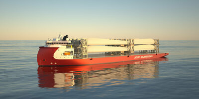 ULSTEIN HX121, a feeder/heavy transport vessel.