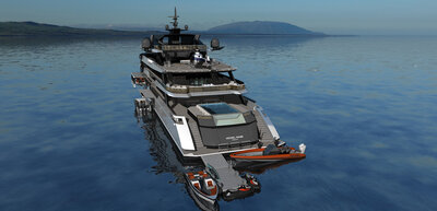 CX124 Tender Ops PS Aft