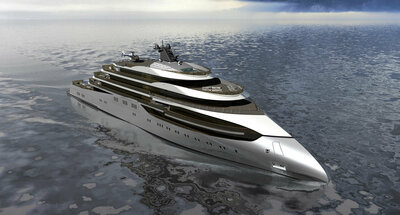 A Luxury Expedition Cruise Ship of the CX110 design by Ulstein.