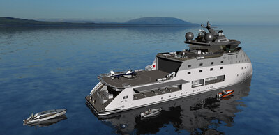 Ulstein CX105 Tender Support