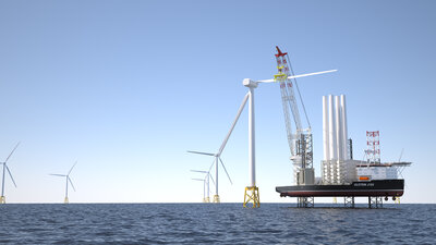J103 Installing At Wind Farm New