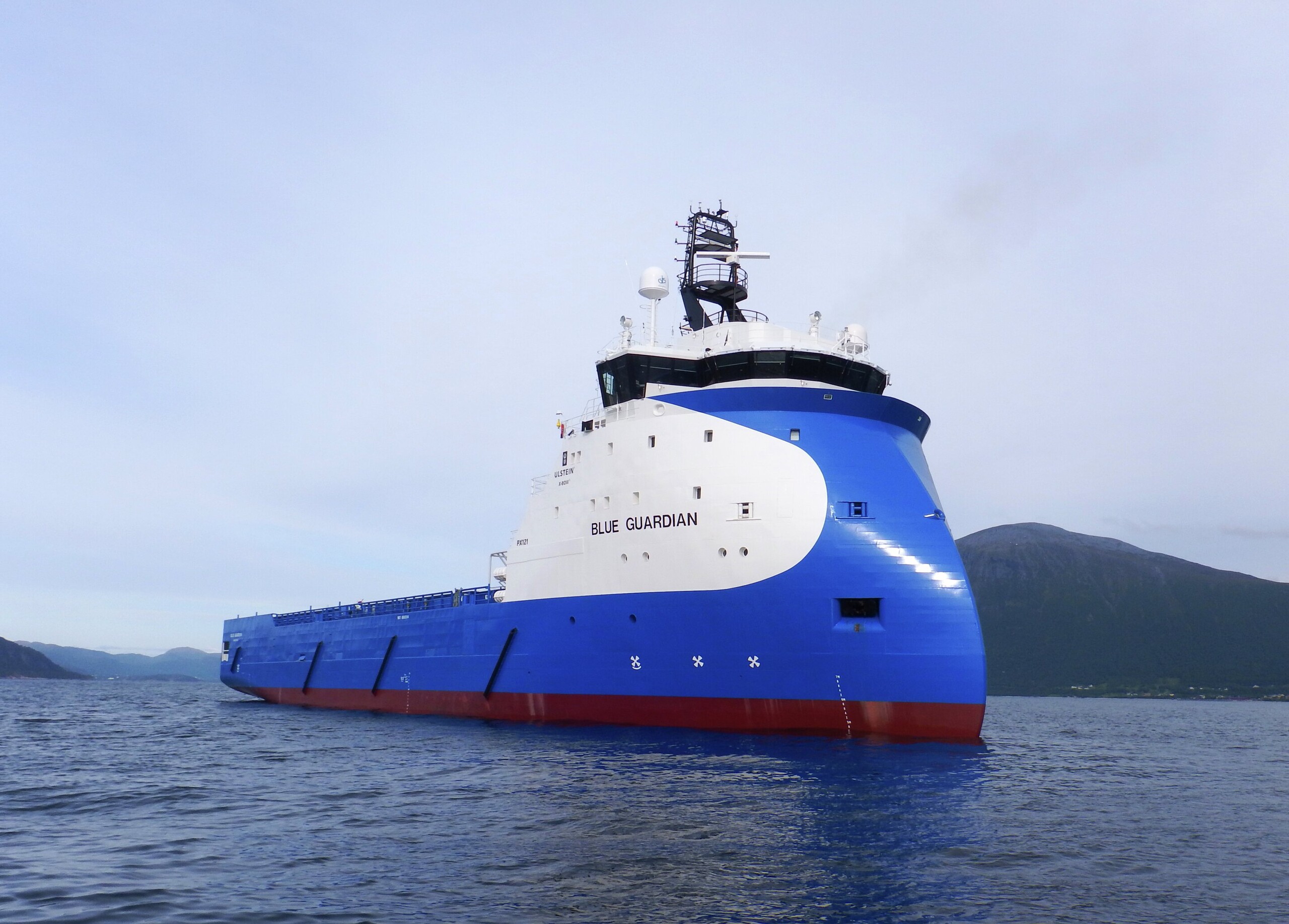 A medium-sized PSV with an optimum combination of fuel efficiency and deadweight